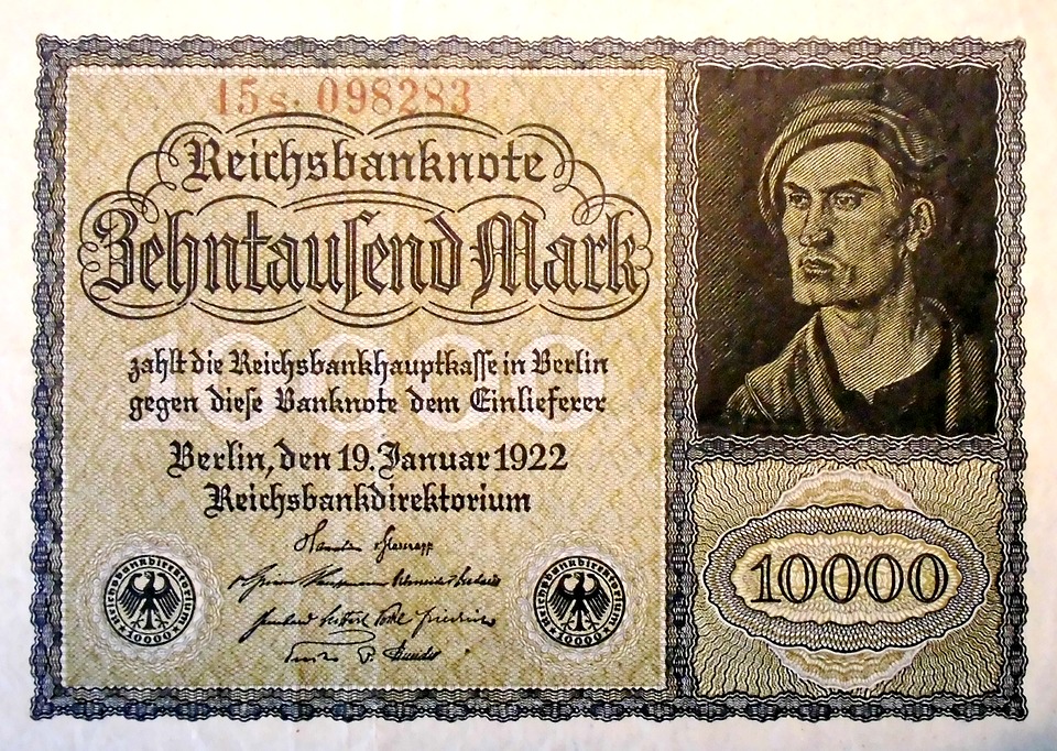 historická bankovka